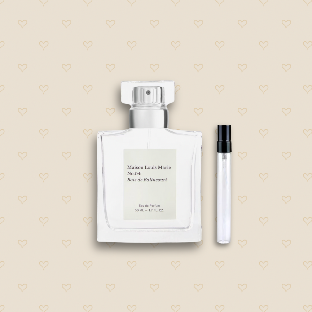 No. 4 Bois de Balincourt Duftprobe - Maison D'amour