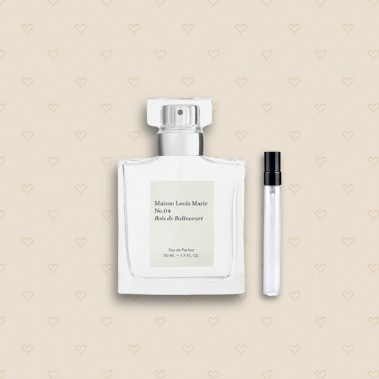 No. 4 Bois de Balincourt Duftprobe - Maison D'amour