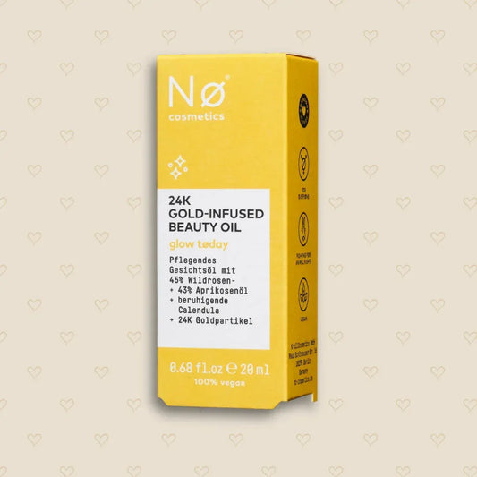 24k Gold Infused Beauty Oil, Gesichtsöl 20ml - Maison D'amour