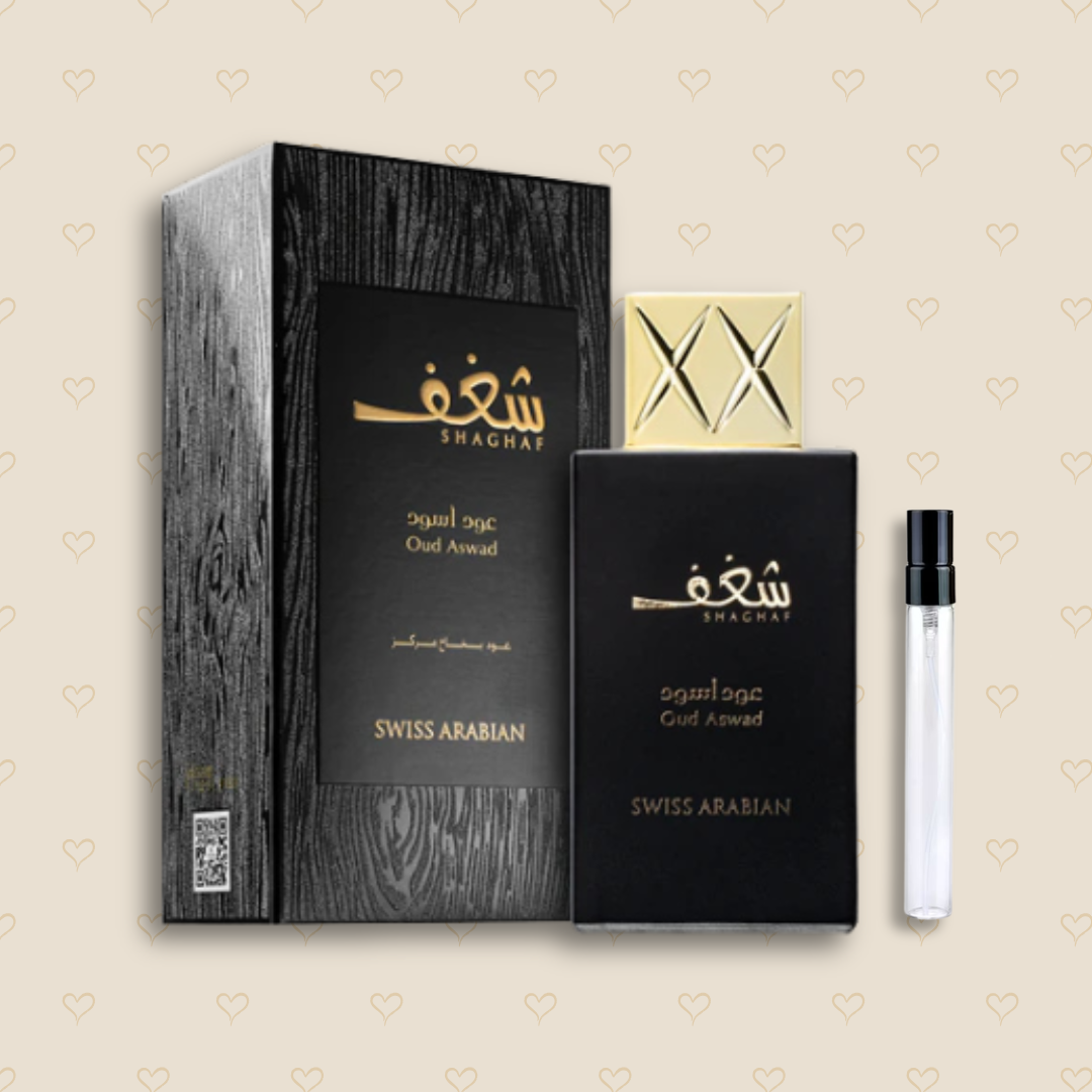 Shaghaf Oud Aswad Duftprobe