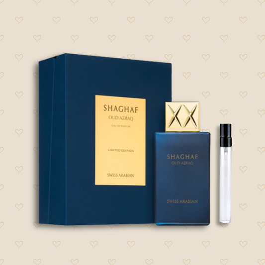 Shaghaf Oud Azraq Duftprobe