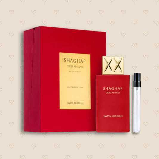 Shaghaf Oud Ahmar Duftprobe
