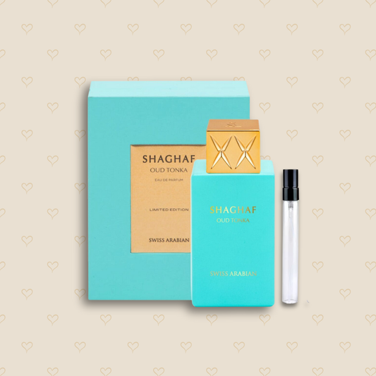 Shaghaf Oud Tonka Duftprobe